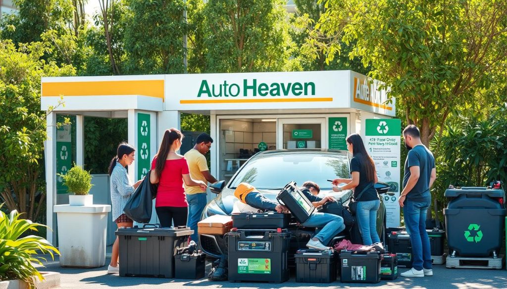 eco-friendly battery disposal